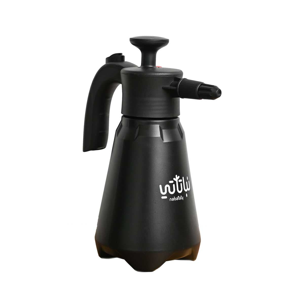 رشاش ماء اسود شعار نباتاتي 1.5 لتر 1