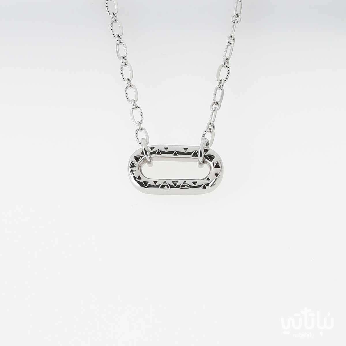 Salmani style chain bracelet in silver 1
