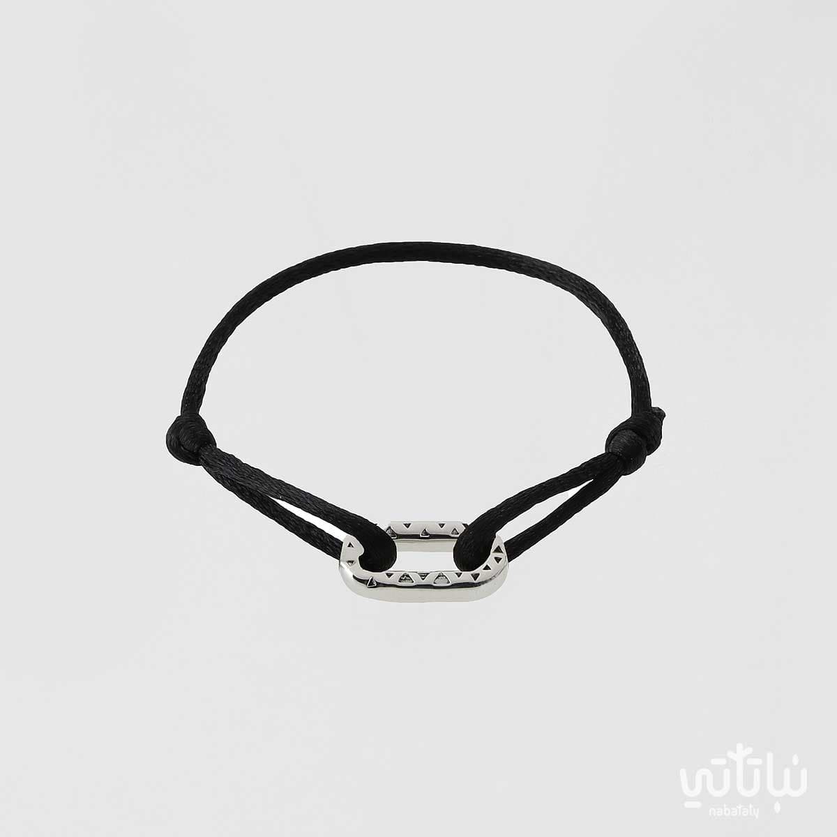 سوار خيط الطراز السلماني فضي 1