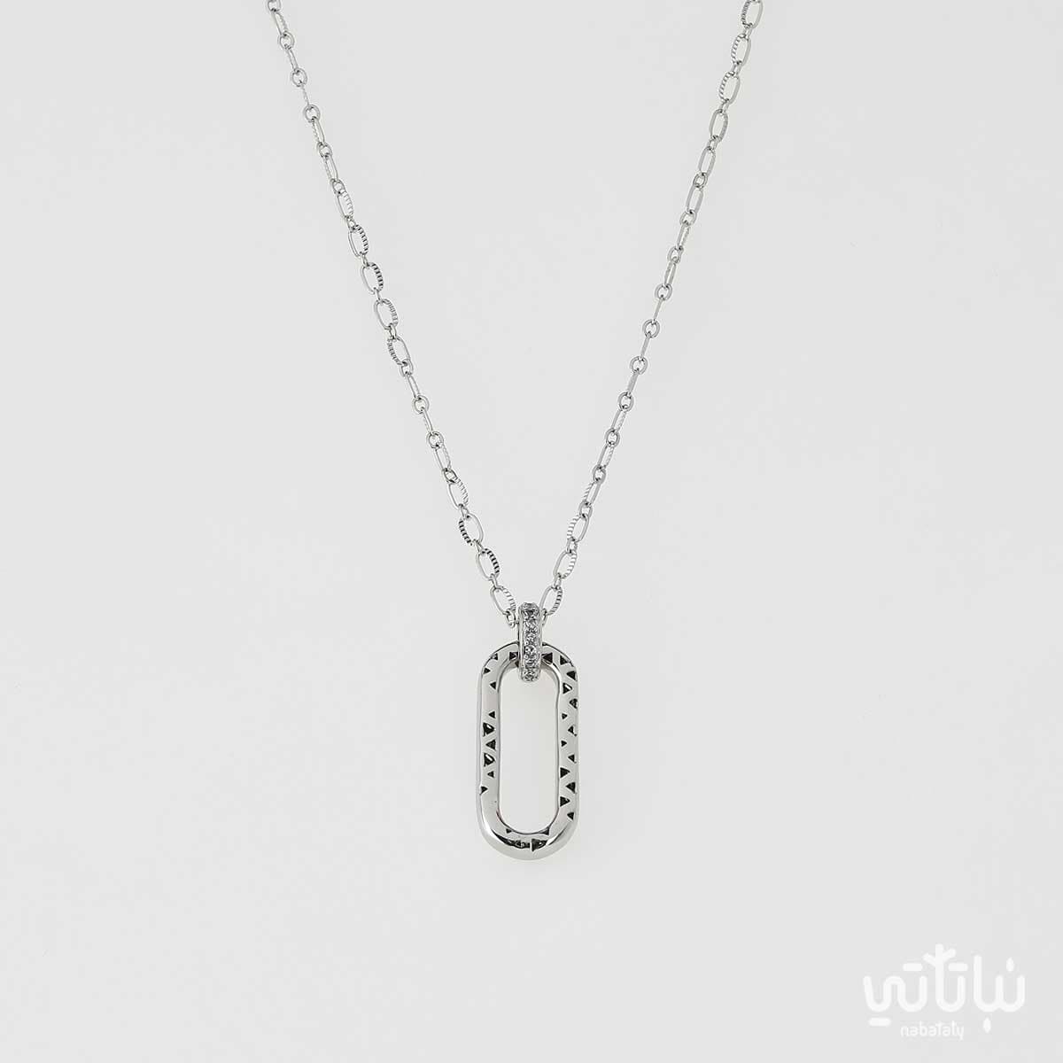 قلادة الطراز السلماني فضي