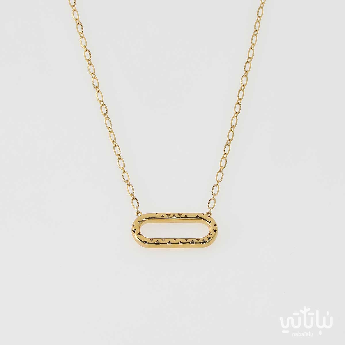 Salmani style necklace in gold 1