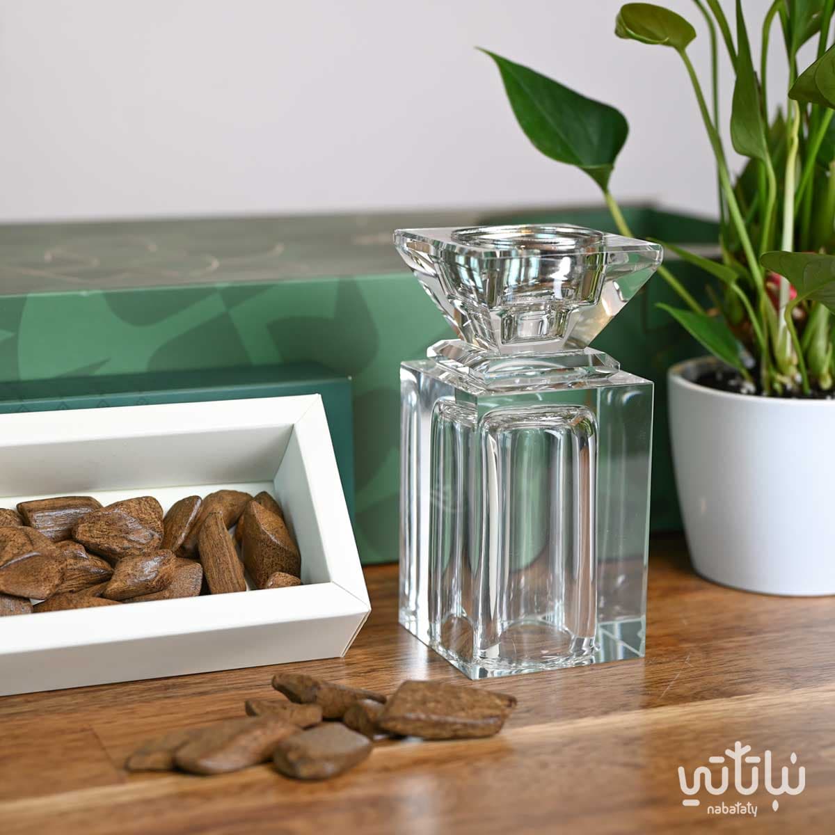 هدية نبتة الأنتوريوم مع مبخره و عود 5